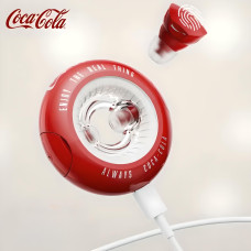 Бездротові навушники Coca-Cola Coke T12 вакуумні Bluetooth, red