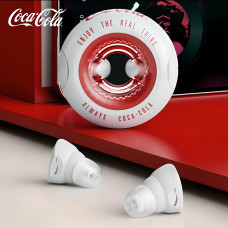 Бездротові навушники Coca-Cola Coke T12 вакуумні Bluetooth, white