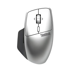 Миша бездротова Lenovo ThinkBook MOBTN5O з підключенням USB 2.4Gz + Bluetooth, 3200 DPI, gray