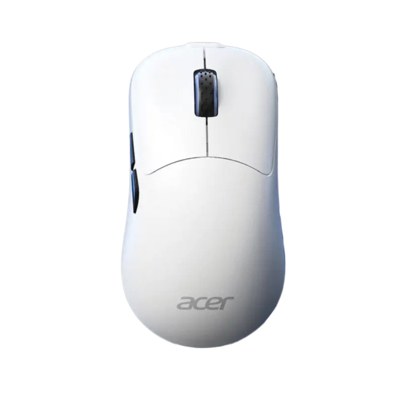 Ігрова миша ACER OMR223 з комбінованим підключенням через USB, Bluetooth, USB 2.4ГГц, 10000 DPI, білий