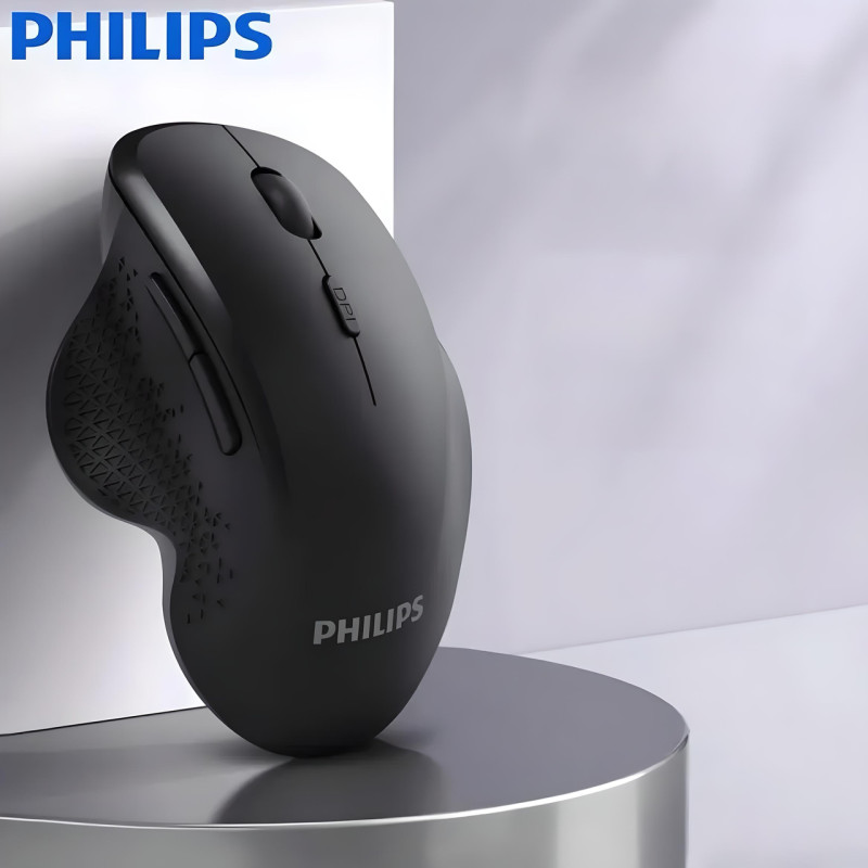 Мышь Philips M624 беспроводная, 1600 DPI, black